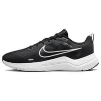 Nike Downshifter 12 vyriški sportbačiai, juodi ir balti, tamsiai dūminiai, pilki ir platininiai, DD9293-001 44