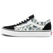 Vans Old Skool Paradise Floral Unisex Kedai Juodi True-White VN0A3WKT4QG 35