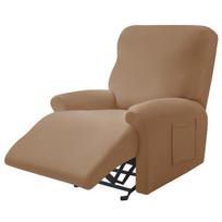 Recliner Sofa Cover Stretch Recliner Sofa Slipcover Relax Armchair Relax Cover Washable 1-Seater kupranugaris