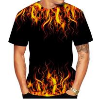 Vyriški, moteriški „Cool Flame“ marškinėliai 3D spausdinimu „Fire Flame“ laisvalaikio juokingi megztiniai unisex madingi viršutiniai drabužiai S