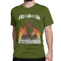 Helovyno metaliniai unisex moteriški marškinėliai „Priesaikos laikas“, juokingi marškinėliai trumpomis rankovėmis, grynos medvilnės, nauji palaidinės 4XL