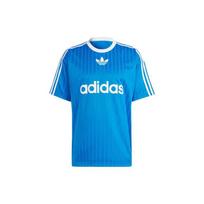 adidas Adicolor marškinėliai mėlyni paukščiai/balti vyriški gatvės marškinėliai IM9456 XXXL