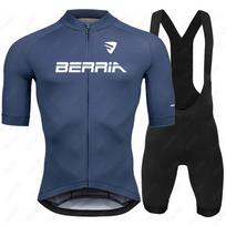 BERRIA Dviratininko Rinkinys 2024 Vasara Vyriškas Dviratininko Marškinėlis Trumpomis Rankovėmis Dviračio Dviratininko Drabužių Rinkinys Mtb Dviratininko Apranga Ropa Maillot Ciclismo S