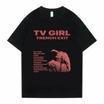 Cults TV Girl Only One Night Grafinio rašto marškinėliai Vintage Tee Trend Vyrai Moteriški Oversized marškinėliai Medvilniniai viršutiniai marškinėliai Drabužiai S