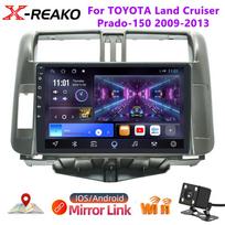 Car Radio Carplay For Toyota Land Cruiser Prado 150 2009 - 2013 Navigation GPS Android Auto Stereo Autoradio Wifi No 2din DVD 1GB+32GB carplay