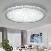 Krištoliniai lubiniai šviestuvai Šiuolaikinės lempos Luminaria apvalios krištolo apšvietimas Miegamojo svetainė Itin plonos lubos Diameter -22cm