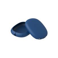 Silikoninis apsauginis dangtelis, skirtas Apple AirPods Max – vienspalvis Soft Shell trijų dalių rinkinys shell tamsiai mėlyna spalva