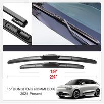 2 vnt. Automobilio ašmeninio priekinio stiklo gumos valytuvas DONGFENG AEOLUS HUGE 580 A30 EVOLUTE i-SPACE Forthing Friday Thunder T5 EVO NOMM black