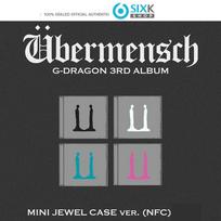 GD G-DRAGON 3-asis ALBUMAS [Übermensch] MINI JEWEL versija. (Nauda internete) [NO POB] RANDOM