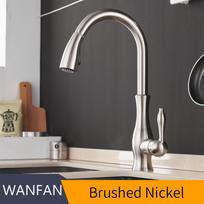 Gold Kitchen Faucets Single Handle Pull Out Kitchen Tap Single Hole Handle Swivel Degree Water Mixer Tap Mixer Tap 866011