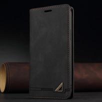 Piniginės tipo odinis dėklas, skirtas Realme 10 9i 9 Pro Plus 8i 8 Narzo 60 Pro C67 C53 C51 C25Y C21Y C11 GT Neo OPPO Find X3 Reno 5 Lite OPPO Reno 5 Pro juoda