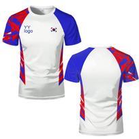 YY Logotipas Badmintono Drabužiai Marškinėliai Sportiniai Padelio Teniso Uniforma Vyrų Pietų Korėjos Komandos Varžybų Džersis Drabužiai XXS