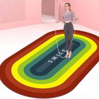 Neslystantis šokdynė ir jogos kilimėlis namų fitnesui – garsą izoliuojantis ir amortizuojantis 40x60 cm Silicone Bottom
