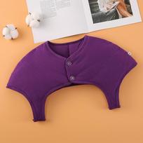 Unisex šiltas aksominis peties ir kaklo apsauginis skara miegojimui XL [60-70 kg]