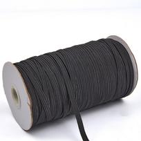 Spalvingas, labai elastingas 3-6 mm plokščias guminis diržas drabužiams ir bagažui
