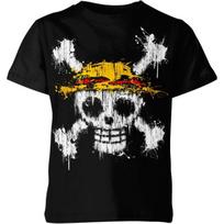 Vasarinis Naujas 3D skaitmeninis spausdinimas Japonų anime One Piece Vyriški apvalios apykaklės marškinėliai vaikams Gatvės mada Laisvalaikio Cosplay Viršutinė dalis L