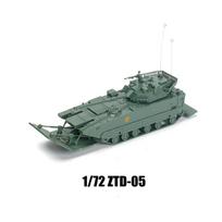 4D 1/72 PLZ-05 Savaeigė haubica HJ-10 Prieštankinė raketa Surinkimo dėlionės modelis Karinis žaislas