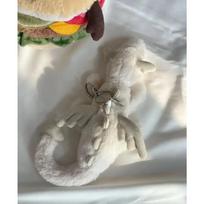 66cm želė ir katės dovana Matcha vyšnių drakono lėlė ir 20cm rožinis drakono raktų pakabukas Miegamojo pagalvė Katė ir šuo žaidžia su žaislais