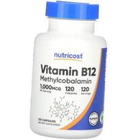 Metilkobalaminas, Vitaminas B12 1000, Nutricost (36647045) 120caps