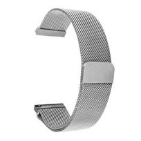 Magnetinė milanietiško pynimo Apple Watch apyrankė - Metalinis aksesuaras 10/12/20/22/24mm 16mm (with switch ears) sidabras