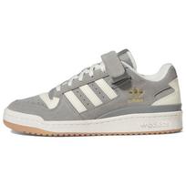 adidas Forum Low Anglies Spalvos Solid Grey Gum Unisex Sportbačiai Kreminės Baltos Spalvos FZ6253 35⅔