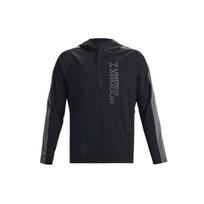 Under Armour Raidžių Spausdinimo Spalvų Bloko Laisvalaikio Lauko Sportinis Striukė Vyriškos Striukės Juoda 1377486-001 S