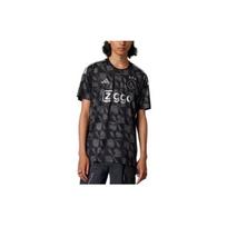 Adidas Ajax išvykos trumpomis rankovėmis futbolo marškinėliai vyriški Viršutiniai drabužiai Juodi HZ7723 S