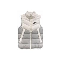 Nike Patchwork kontrastingos spalvos laisvalaikio liemenė vyrams, baltos DV0757-100 S