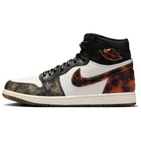 Air Jordan 1 Retro High OG Gyvatės Metų Vyriški Sportbačiai Juodi Kreminiai Įvairių Spalvų IB3165-091 35.5