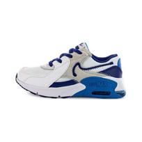 Nike Air Max Excee PS žemi vaikiški bėgimo bateliai Vaikiški bėgimo bateliai Mėlyni Balti FB3059-100 28