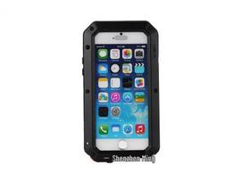 Patvarus metalinis apsauginis dėklas iPhone 6/7/8 - Apsauga nuo kritimo, atsparus vandeniui ir dulkėms iPhoneX/XS juoda