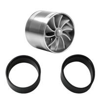 Automobilio oro įleidimo turbonatorius Vienas ventiliatorius Turbina Automobilio įleidimo turbo Transporto priemonės variklio turbokompresorius Galios konversijos priedai sidabras