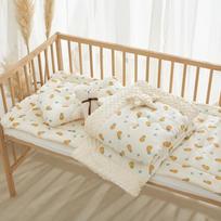 A klasės vaikiškas darželio patalynės komplektas: Pledas, Antklodė ir Pagalvė Single Pillow 25*46CM