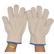 Heat-Resistant Non-Slip Flexible Oven Gloves: Five-Fingered Anti-Scald Protection for Baking & Barbecue