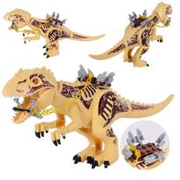 Juros periodo Dinzaurai Statybiniai Blokeliai Brachiosaurus PASIDARYK pats Didelis Dydis Tyrannosaurus Veiksmo Figūrėlės Modeliai Vaikų Žaislai Gyvūnai Dovanos