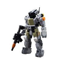 MOC Interstellar Kūrybiškumo Mecha Statybiniai Blokeliai Žaidimui Warframed Warriors Kardininkas Mecha Robotas Serija Plytos Žaislas Vaikams Dovana