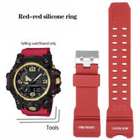 Dervos silikono laikrodžio dirželis Casio Big Mud King GWG-1000GB Juodas auksas G-SHOCK GWG-1000 serijai Guminis dirželis su įrankiais Apyrankė GWG-1000