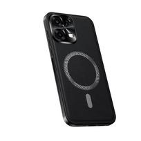 For Oppo A6 Pro 5G Case Magnetic Elegant Leather Wear-Resistant Lens Fully Covered Non-Slip Grip Edge Cover Shell Oppo A6 Pro