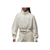 Jordan Flight Fleece ketvirčio užtrauktuko viršutinė dalis Moteriški viršutiniai drabužiai Vienspalvė HV0327-133 XL