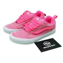 VANS Knu Skool Low Rožiniai Glo Vyriški VN0009QCYU2 EU 45 rožinė