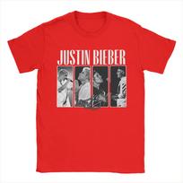 Justino Bieberio Swag Albumo Marškinėliai Vyrams Grynos Medvilnės Vintažiniai Marškinėliai Apvalia Kaklo Iškirpte Trumpomis Rankovėmis Drabužiai Klasikiniai S