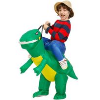 Vaikams Vaikų Maskotas Dinzauras Pripučiami Kostiumai Vienaragis Gaidys Anime Suknelės Kostiumai Purimo Helovino Kalėdinės Šventės Cosplay Kostiumas Fit Height 80-119cm