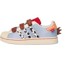 Adidas Disney X Superstar 2 Patogūs universalūs žemi vaikiški sportbačiai Vaikiški sportbačiai Mėlyni KK4471 31½