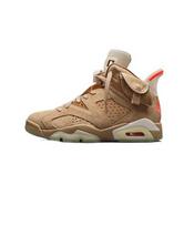 Air Jordan 6 Retro x Travis Scott Mid British Khaki NaujasDH0690-200 EU 35.5 ruda