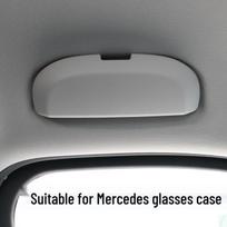Mercedes-Benz Suderinamas Akinių Dėklas A, B, C, E, M, V, GLA, GLC, GLS, GL, S ir Vito Klasėms Car Glasses Case Black gray