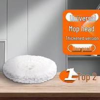 Spin Mop 2025: Dual Wet/Dry Self-Wringing Bucket System, Hands-Free Cleaning Solution