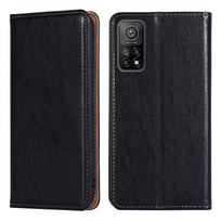 Tvirtas piniginės dėklas, skirtas Xiaomi Redmi Note 9 10 8 Pro 9C 9A 9T 8T 8A Poco X3 NFC M3 F3 Mi 11 atverčiamas dėklas PU odinė kortelės lizdo dėklas Dangtelis telefono buferis Xiaomi 11T juoda
