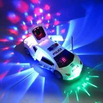 Elektros šokių deformacija Besisukantis universalus policijos automobilis žaislas automobilis berniukas žaislas vaikas vaikas automobilis mergaitė kalėdinė gimtadienio dovana
