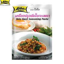 Lobo šventojo baziliko pagardų pasta (Pad Bai Kaprao), Be MSG, konservantų ar dažiklių / Pakanka 2 porcijoms, Tailando maistas, 50 g 50 g