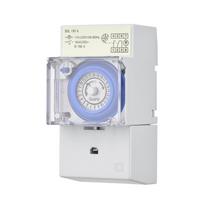 Mechaninis 24 valandų laikmačio jungiklis DC 12V 30 minučių intervalas 48 kartus ON/OFF programuojamas SUL181h AC110-230V